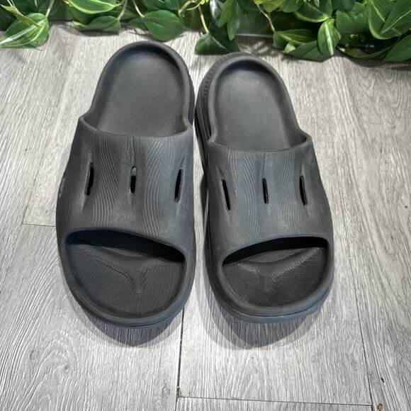 HOKA One One ORA Recovery Slide 3 Black  Men’s Size 8 Comfort Sandals main image 5